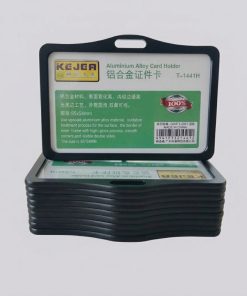 Alternative view of Aluminum ID Card Holder Black U-264H