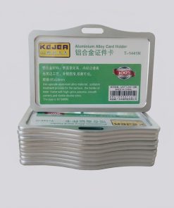 Alternative view of Aluminum ID Card Holder Silver U-264H