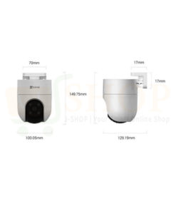 Alternative view of EZVIZ H8C 4G 3MP Pan & Tilt Smart Home Security Camera