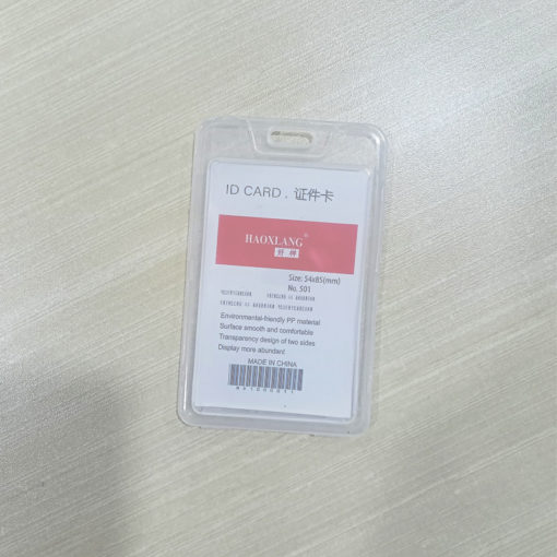 ID BOX HOLDER WHITE 501