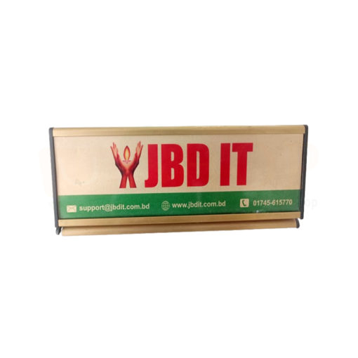 Nameplate Table Desk with print