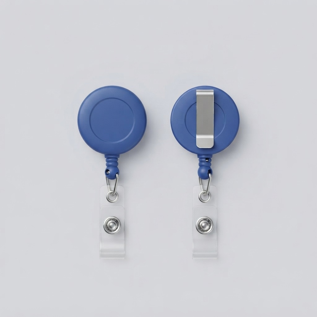 Yoyo clip for id card holder