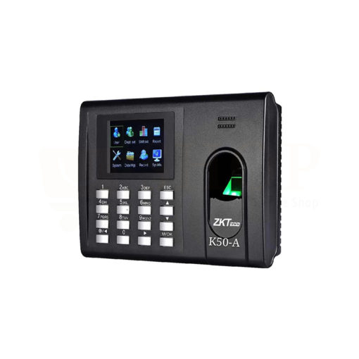 ZKTeco K50A Fingerprint Time Attendance & Access Control Terminal with Adapter