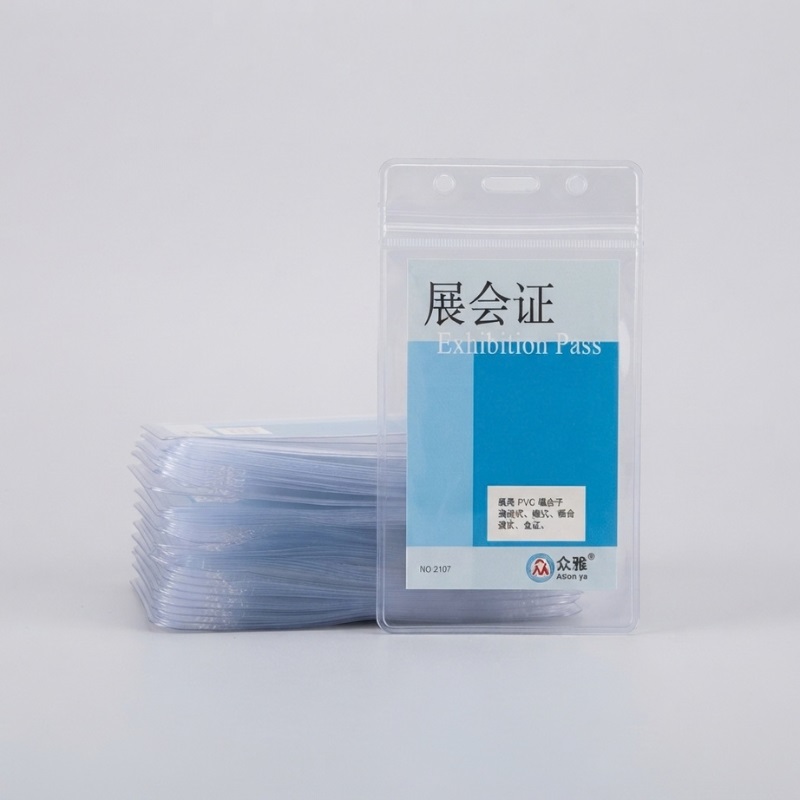 Zipper Id Card Holder