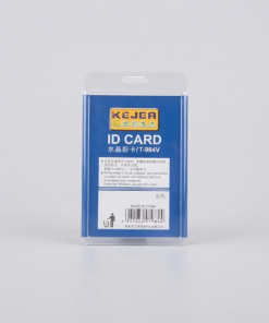 Alternative view of One Sided Id Card Holder Blue - t984v