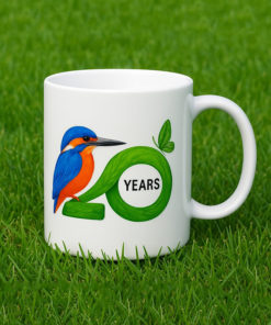 China Mug White (with print)
