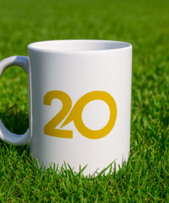 China Mug White (with print)