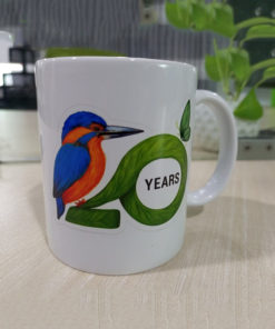 China Mug White (with print)