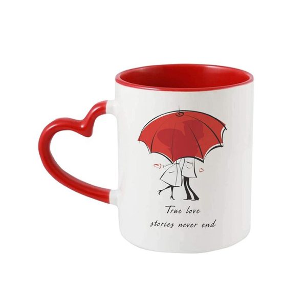 Love Handle Inner Mug (with print)