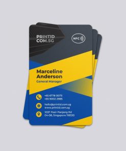 NFC ID card with print