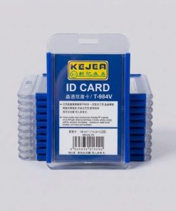 Alternative view of One Sided Id Card Holder Blue - t984v