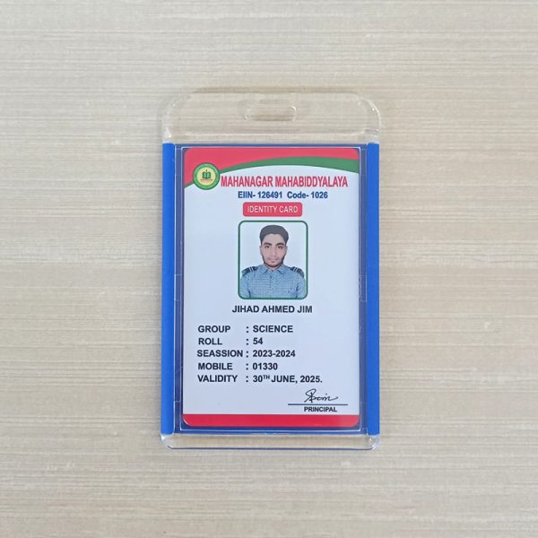 One Sided Id Card Holder (T-984V)