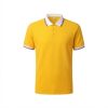 Polo T-shirt light yellow blank