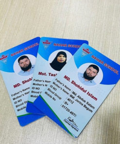 Pvc id card (with print)