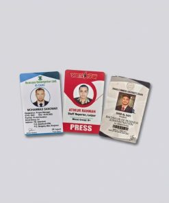 Alternative view of Pvc id card (with print)