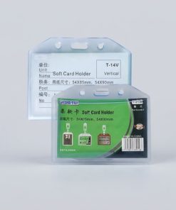 Alternative view of RUBBER SOFT CARD HOLDER (T-014H)