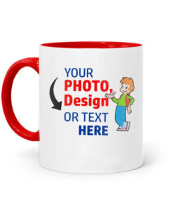 Rim Mug with print