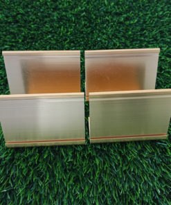 Mini table nameplate with print