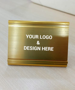 Mini table nameplate (with print)