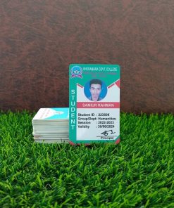 Uv id card with print