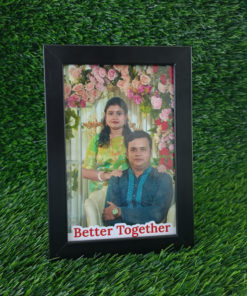 Premium Black Photo Frame (4R size)