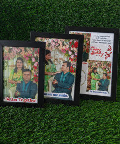 Premium Black Photo Frame (5R size)