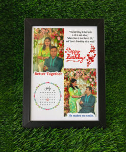 Premium Black Photo Frame (6R size)