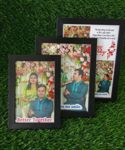 Premium Black Photo Frame (6R size)