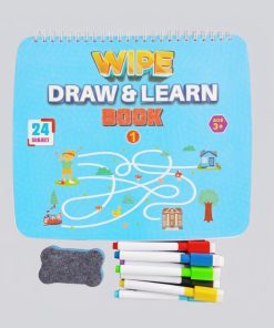 Wipe draw & Learn Book For Children