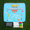 Wipe draw & Learn Book For Children main pic dadashop
