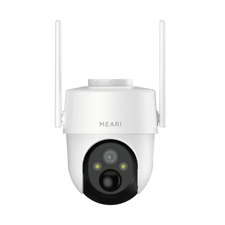 Meari V1 4G AOV 3.6mm 3.0MP Wi-Fi Dome IP Camera With Solar Panel - Image 4