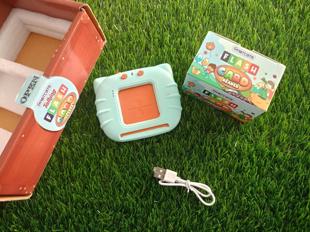 Talking Flash Card Reader Educational Toy for Kids in Bangladesh