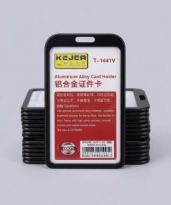 Alternative view of Aluminum ID Card Holder Black