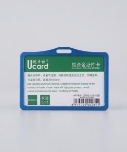 Aluminum ID Card holder U-264H Blue