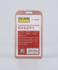 Aluminum ID Card Holder golden