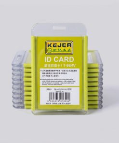 Alternative view of One Sided Id Card Holder Yellow- t984v