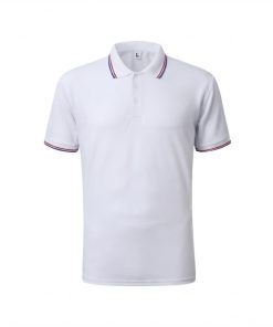 Polo T-shirt white blank