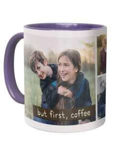 Rim Mug Purple (with print)