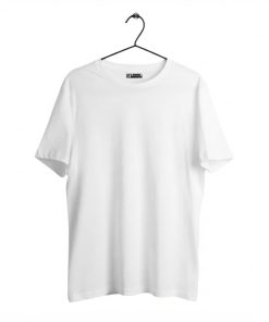 Round Neck T-shirt White Blank