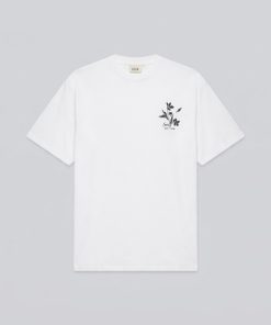Round Neck T-shirt White With Print