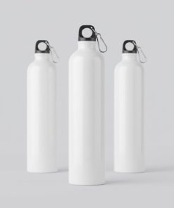 Water Bottle 750ml White (Blank)
